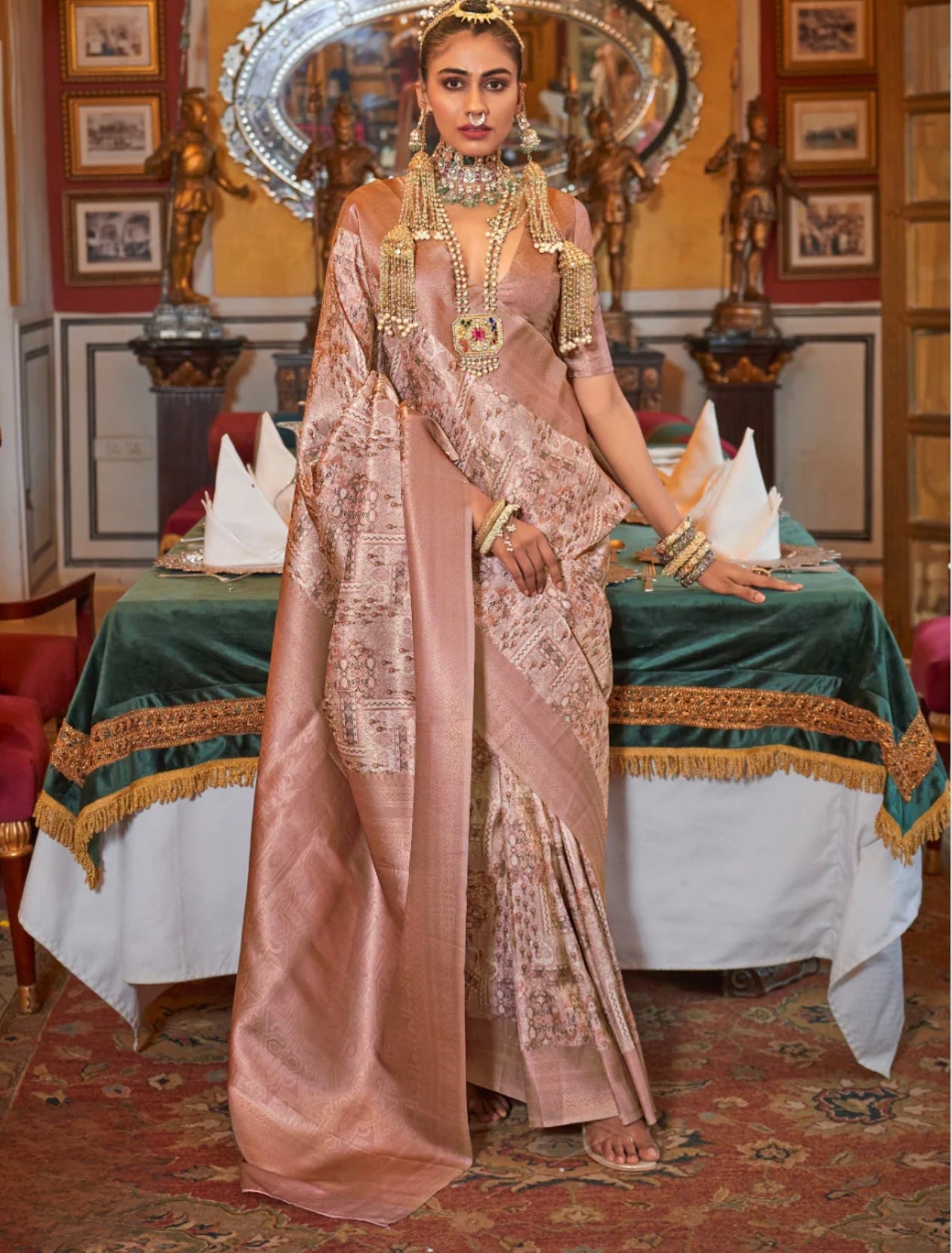 Off White Patola Saree