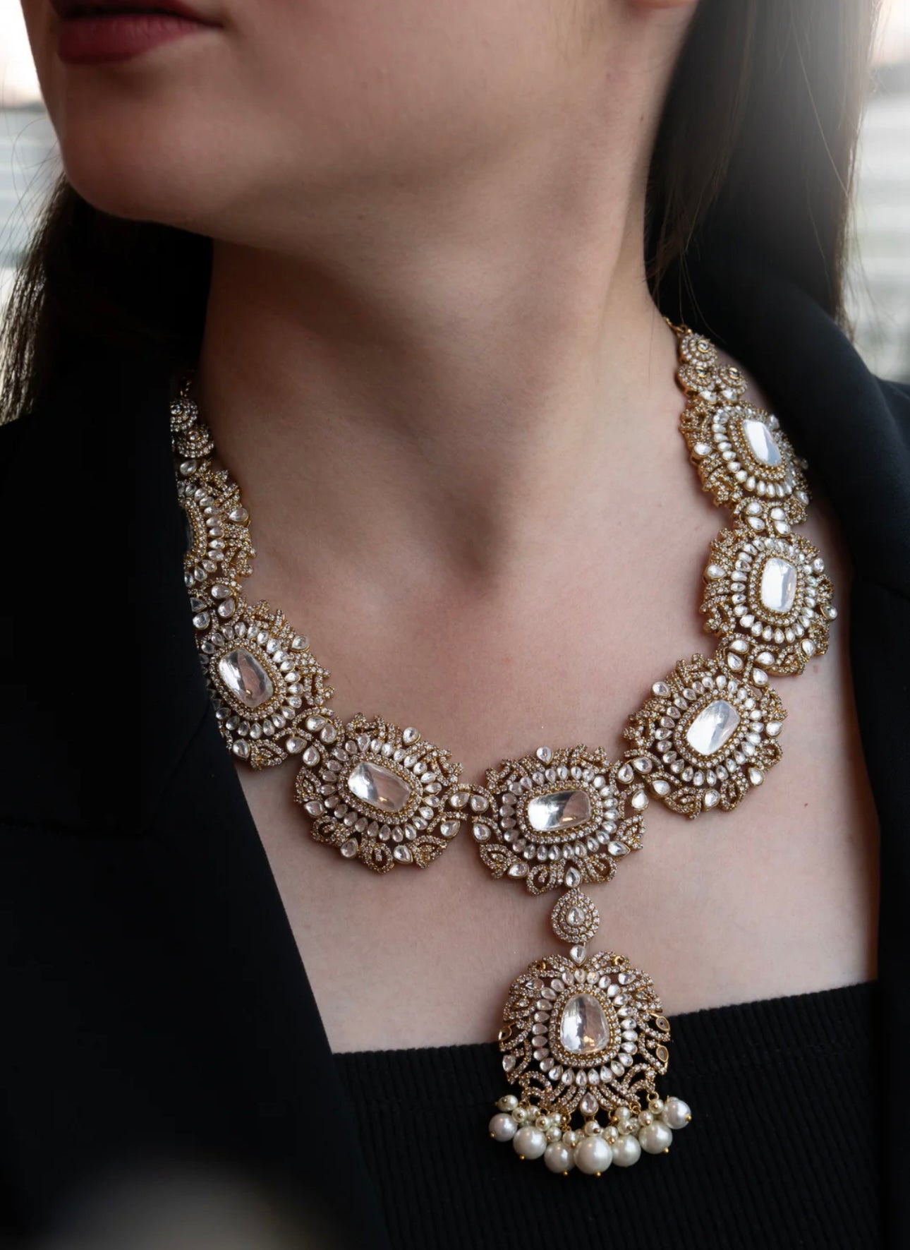 Paisley Jhumka Set