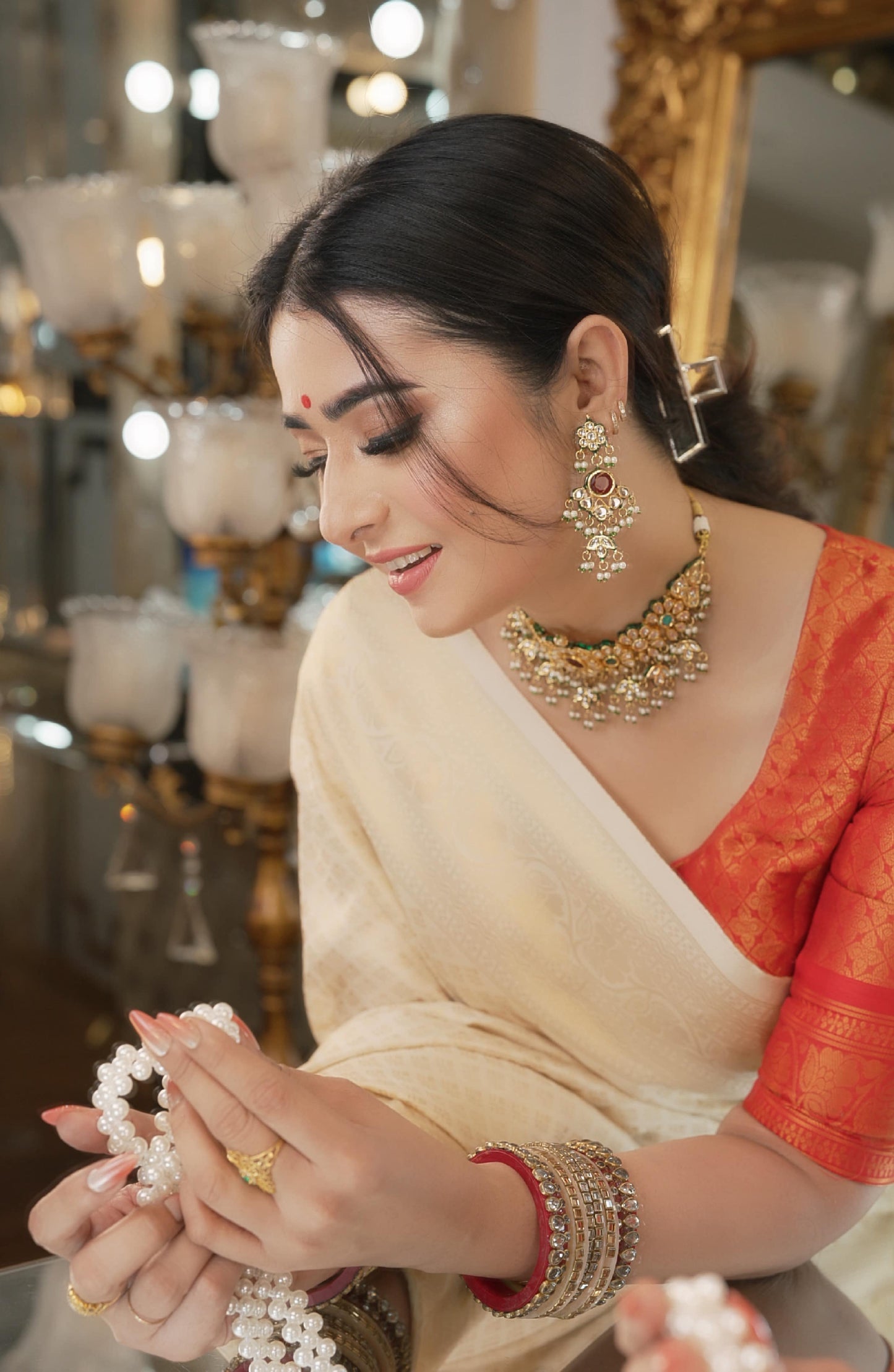 Navratna Gold Choker