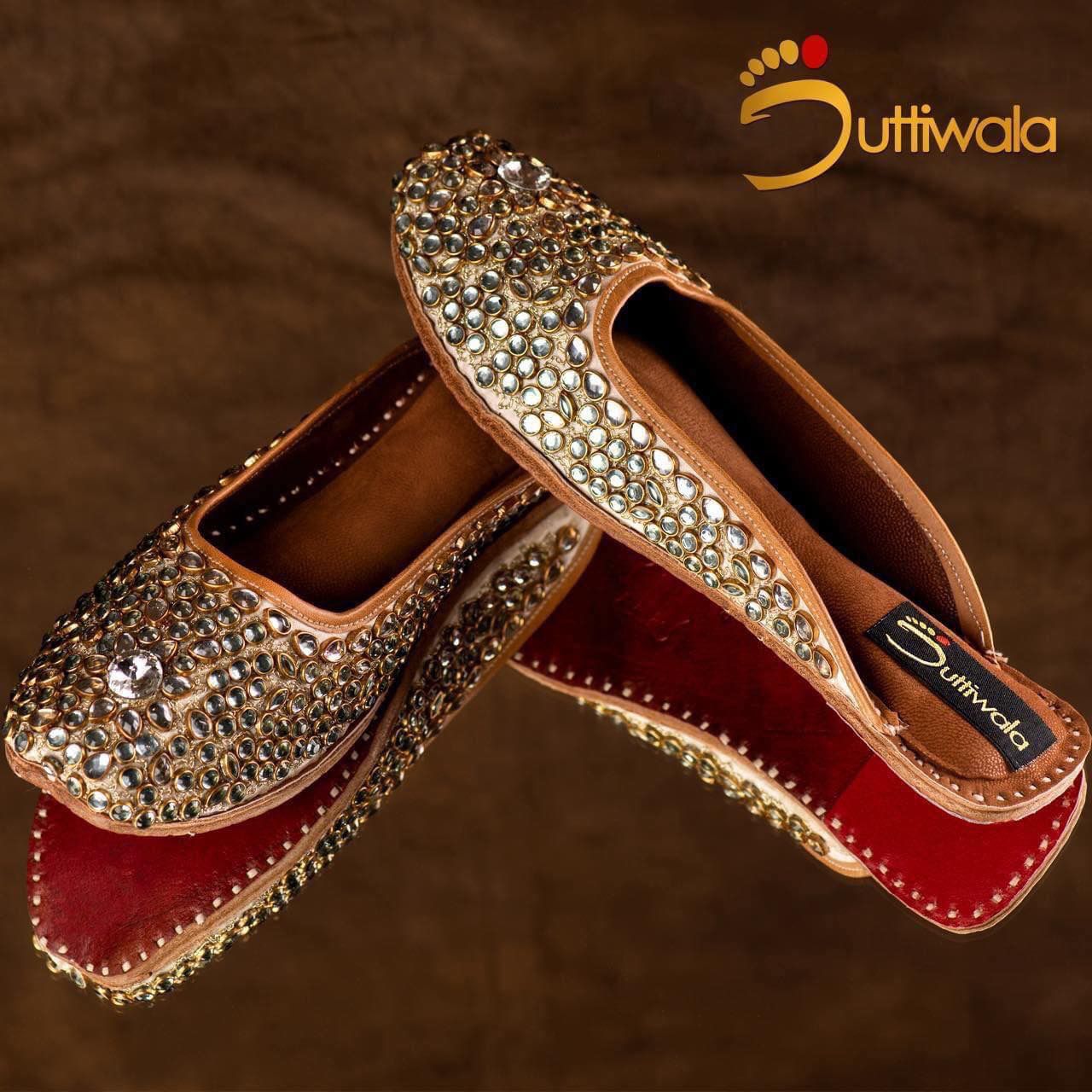 Kundan Backless jutti
