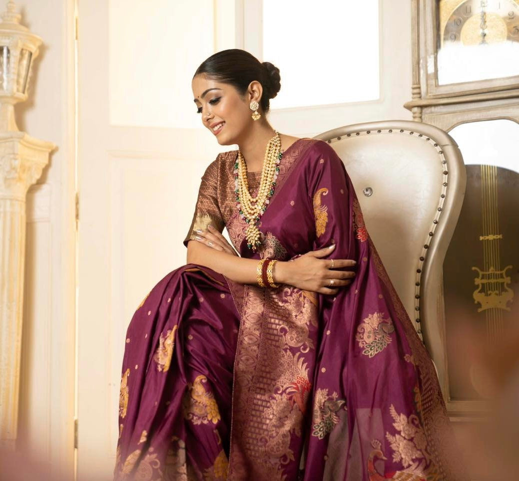Muave Katan Silk