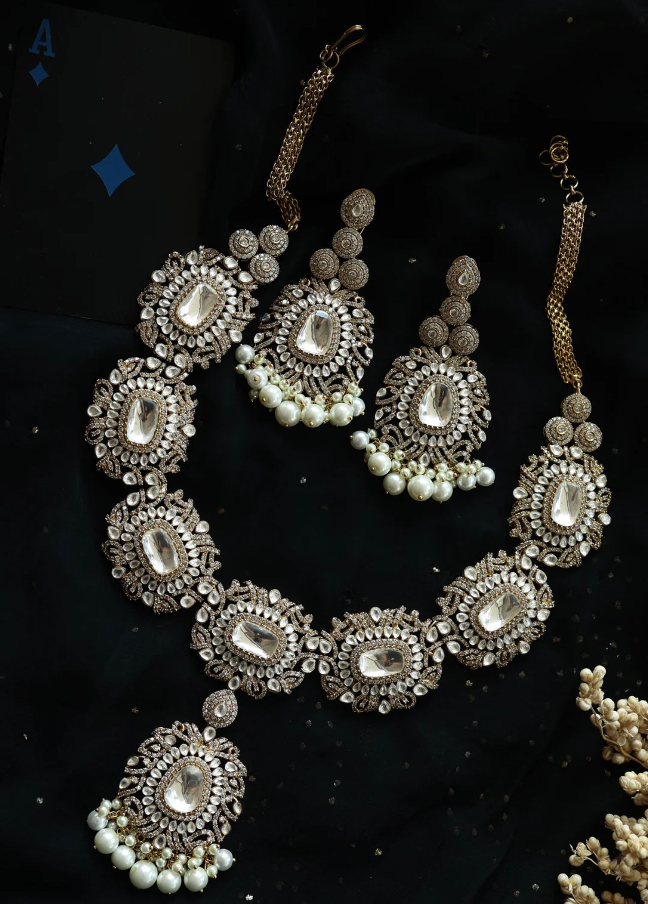 Paisley Jhumka Set