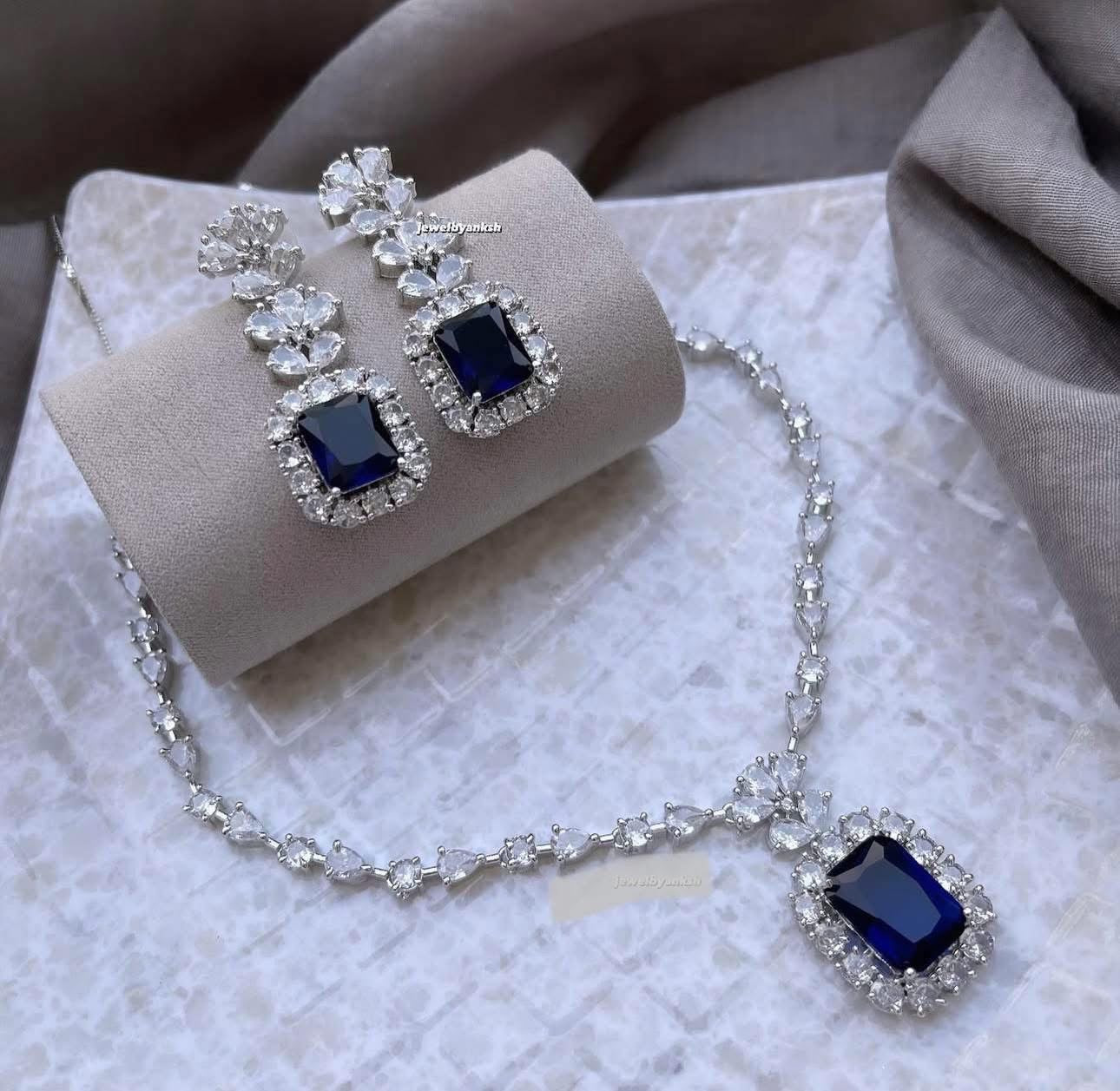American Diamond Pendant set