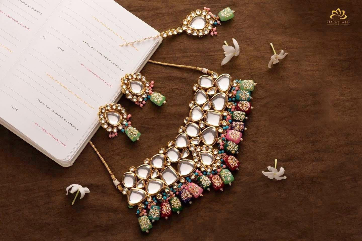 Multicolor Bridal afreen set