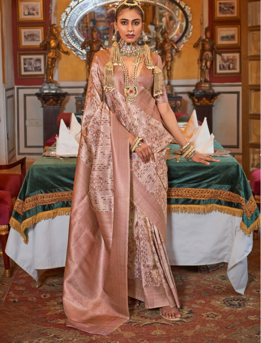 Off White Patola Saree