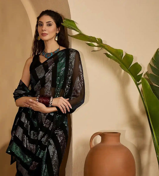 Glitterry Party Saree