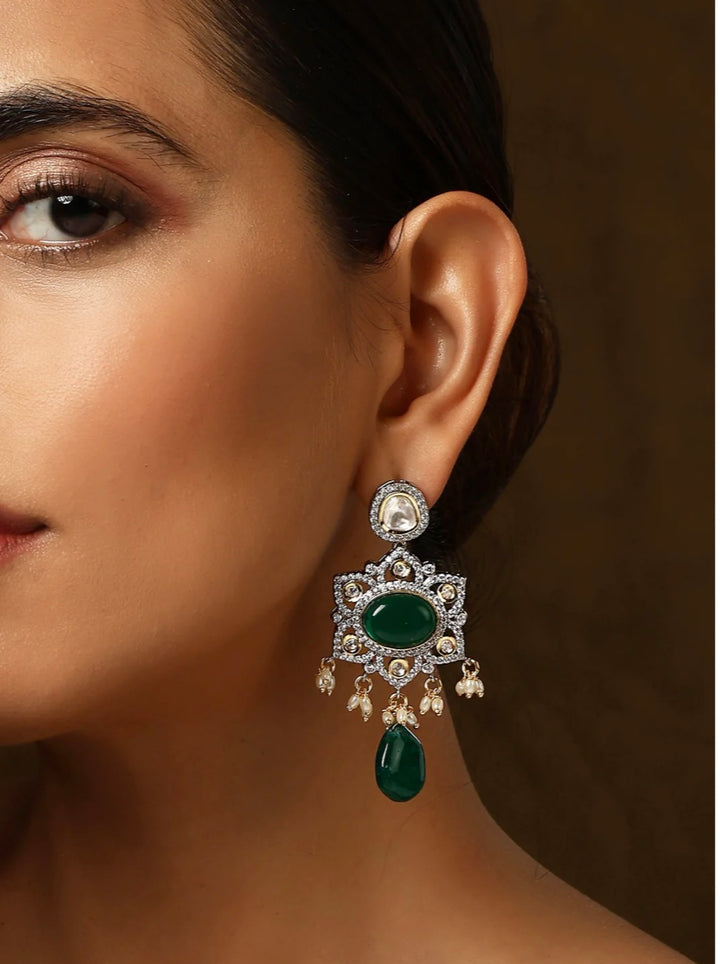 Emerald earings