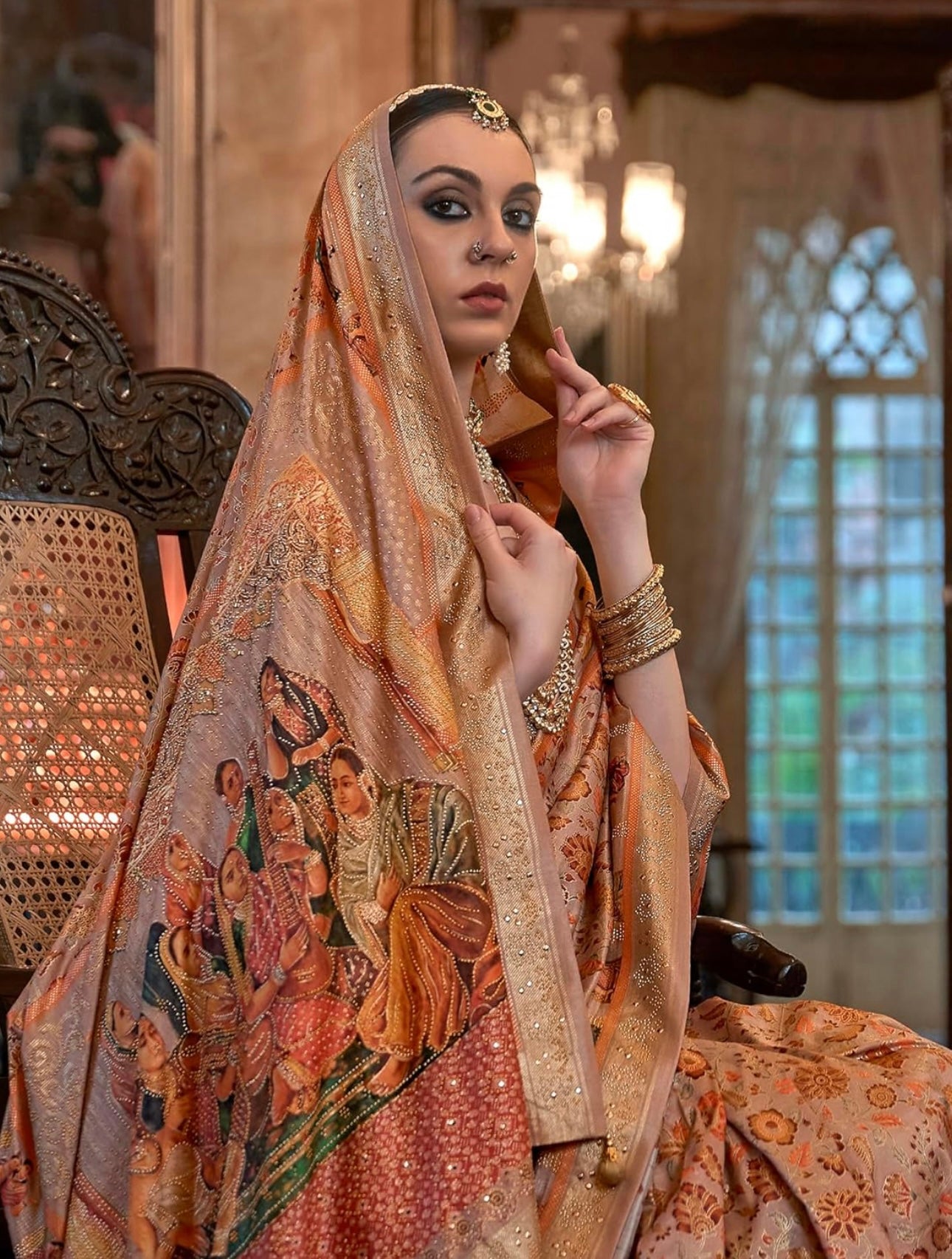 Crimson Patola saree
