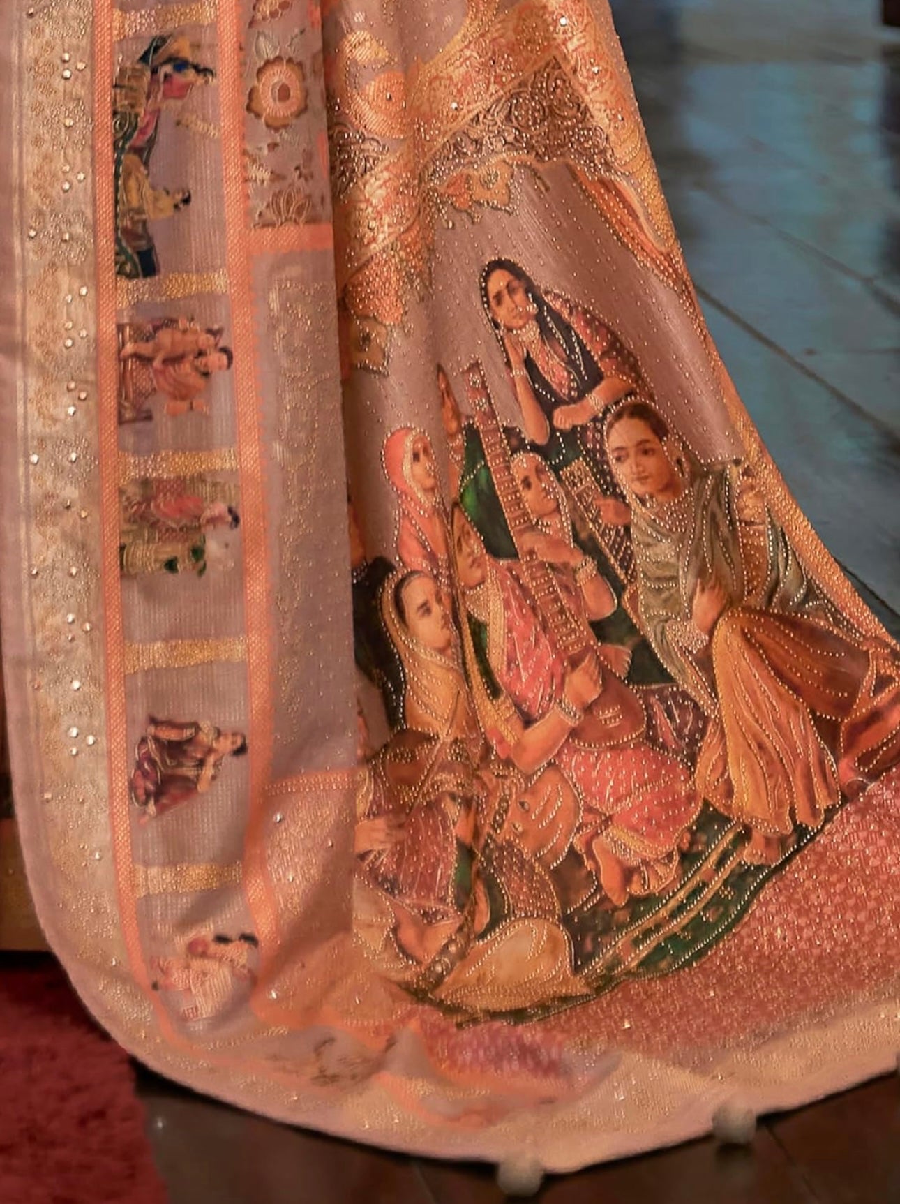 Crimson Patola saree