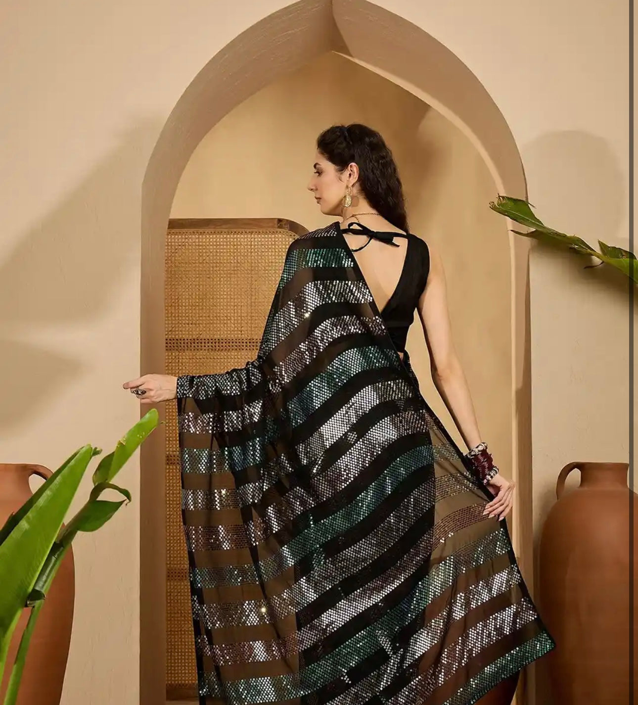 Glitterry Party Saree