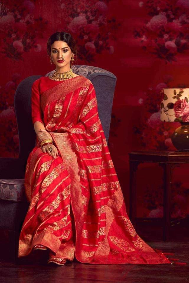 Red Katan Silk