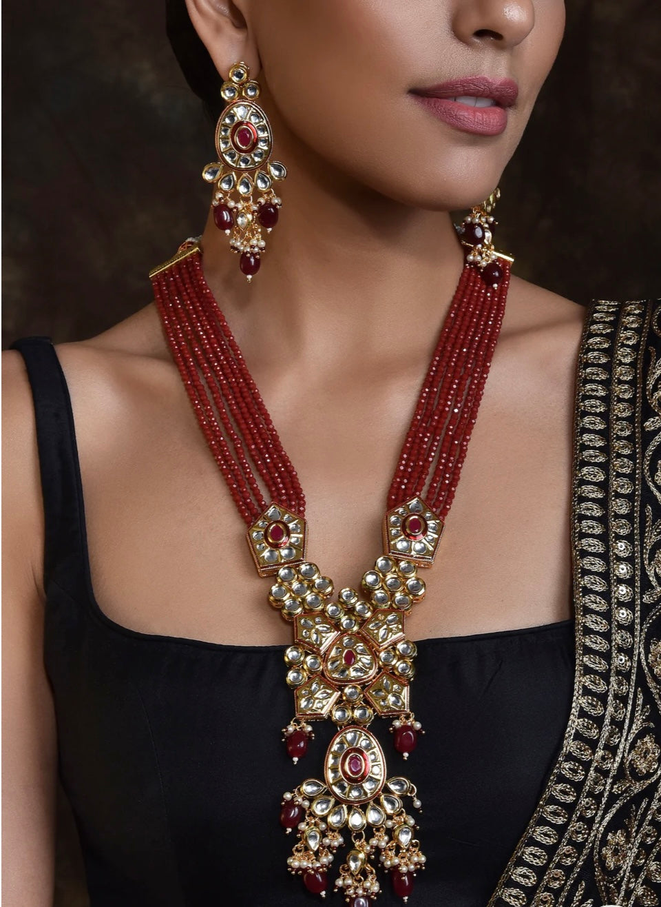 Red Gold plated set