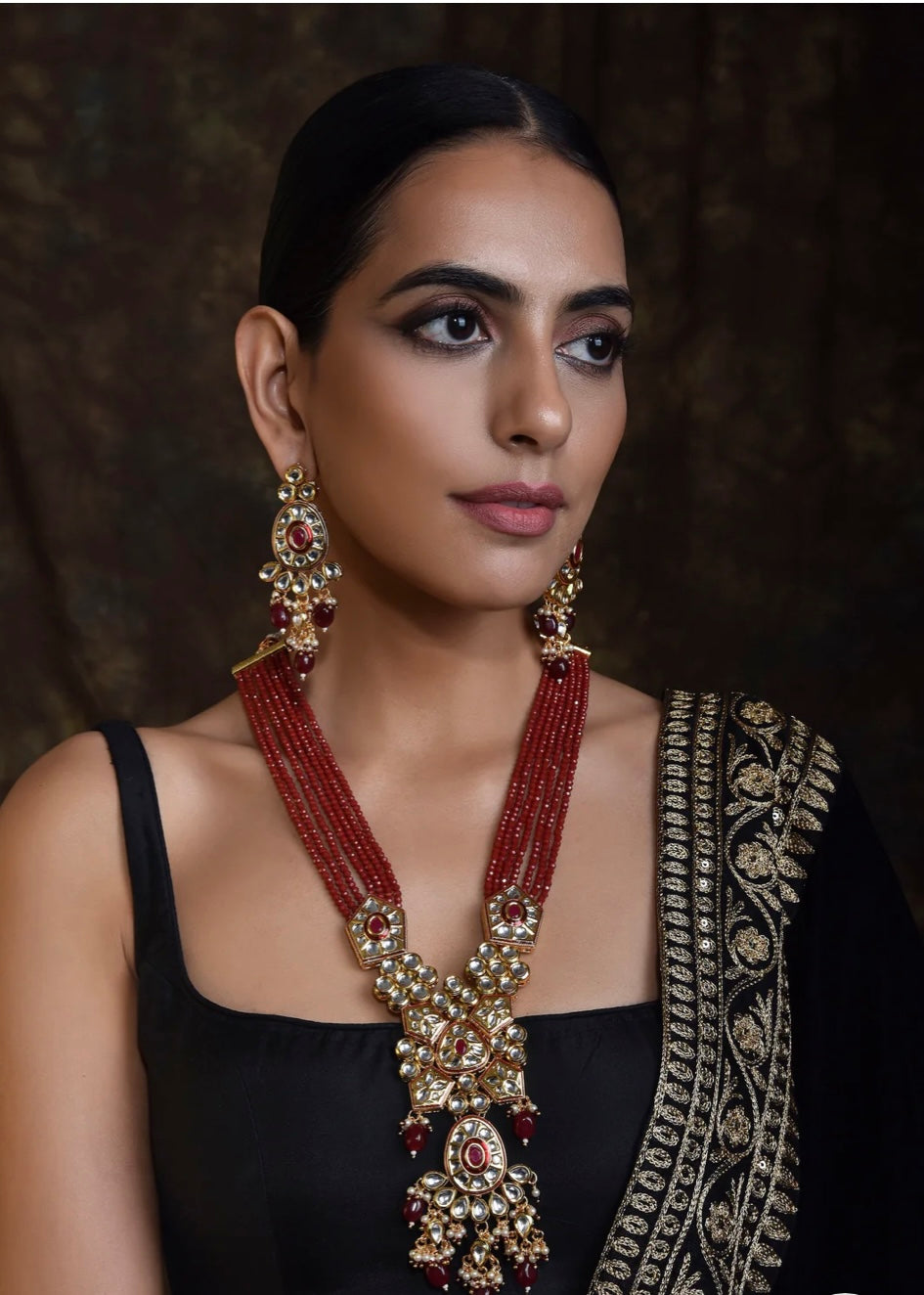 Red Gold plated set