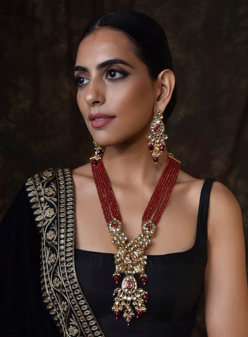 Red Gold plated set