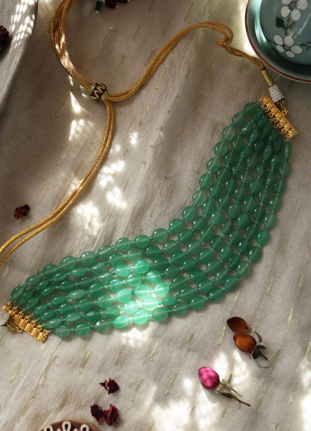 Emerald Choker Set