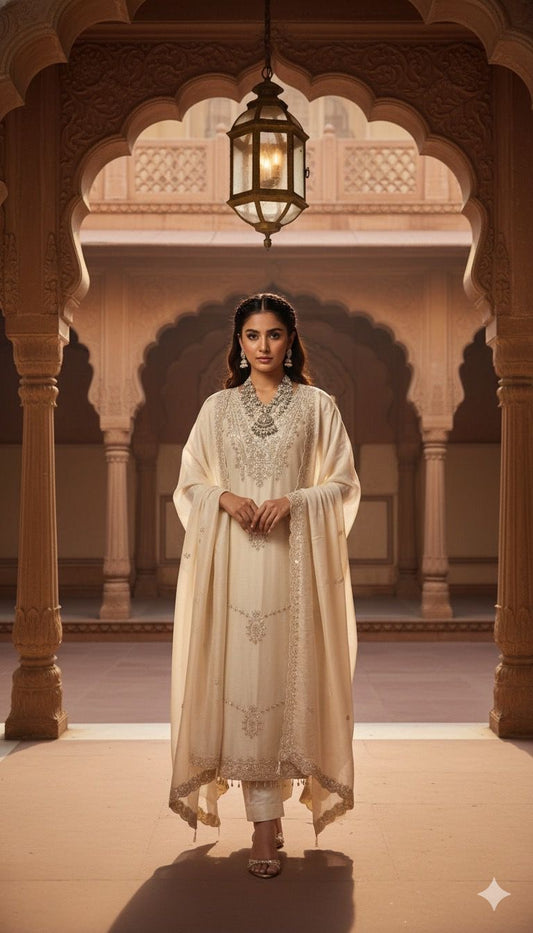 Off White Handwork Suit