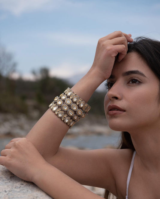Kundan Bangle
