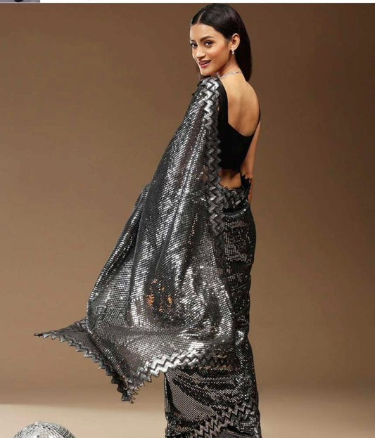 Silver Sequins