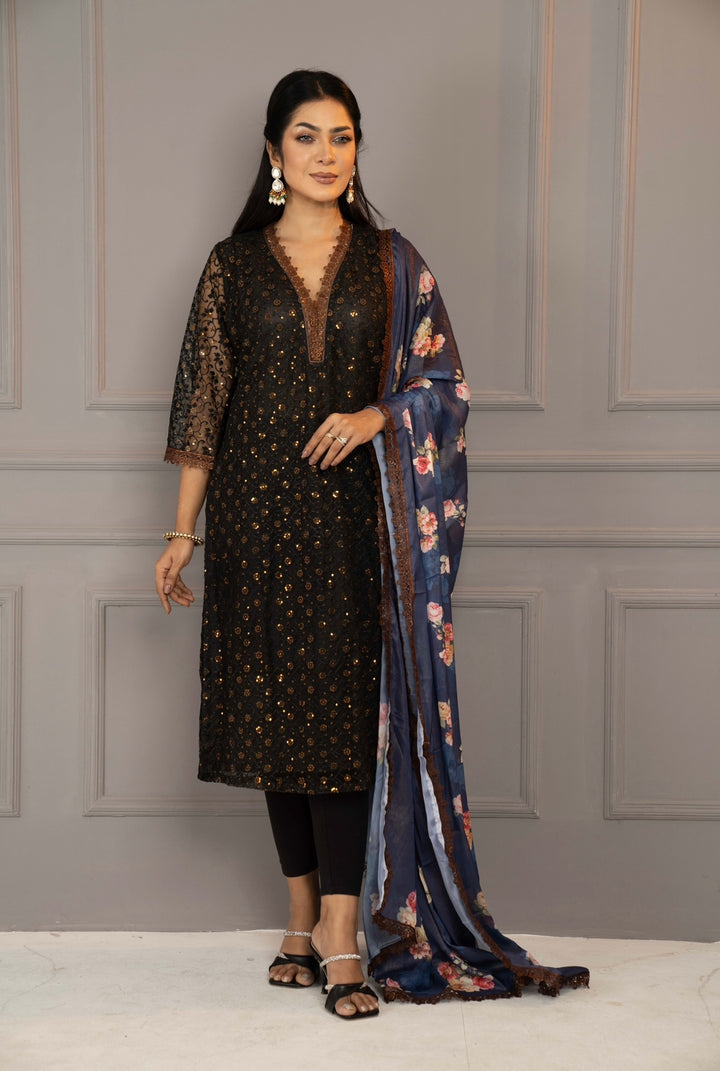 Black Salwar Set