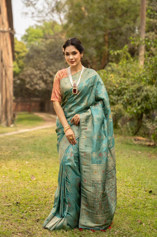 Pastel Blue Meenakari